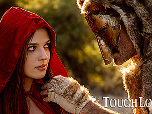 TOUGHLOVEX Red Riding Hood Scarlett Mae meets Werestud